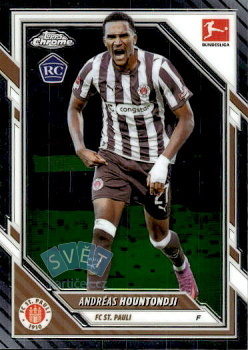 Andreas Hountondji FC St. Pauli Topps Chrome Bundesliga 2025/26 #90