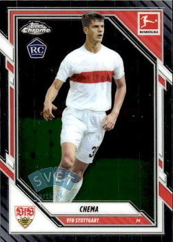 Chema VfB Stuttgart Topps Chrome Bundesliga 2025/26 #91