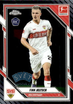 Finn Jeltsch VfB Stuttgart Topps Chrome Bundesliga 2025/26 #93