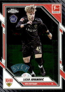Lazar Jovanovic VfB Stuttgart Topps Chrome Bundesliga 2025/26 #94