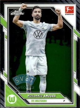 Mohammed Amoura VfL Wolfsburg Topps Chrome Bundesliga 2025/26 #98
