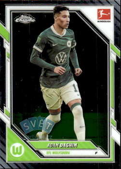 Adam Daghim VfL Wolfsburg Topps Chrome Bundesliga 2025/26 #99