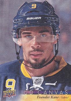 Evander Kane Buffalo Sabres Upper Deck 2017/18 Series 1 UD Canvas #P-54