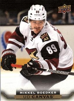 Mikkel Boedker Arizona Coyotes Upper Deck 2015/16 Series 2 UD Canvas #C125