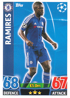 Ramires Chelsea 2015/16 Topps Match Attax CL #134