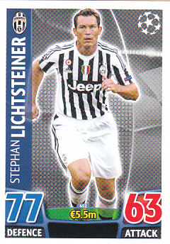 Stephan Lichtsteiner Juventus FC 2015/16 Topps Match Attax CL #452