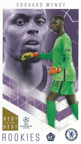 Edouard Mendy Chelsea Topps Best of The Best Champions League 2020/21 Rookies #49