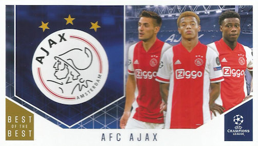 AFC Ajax Topps Best of The Best Champions League 2020/21 Club Cards #101