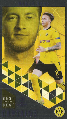 Marco Reus Borussia Dortmund Topps Best of The Best Champions League 2020/21 Captains #164