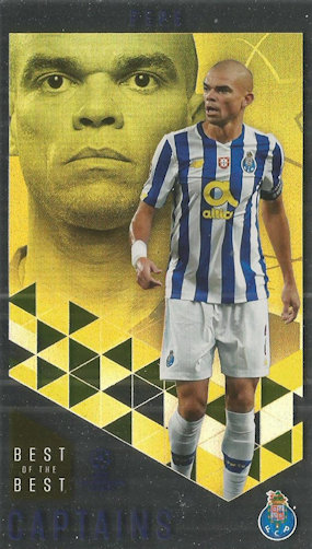 Pepe FC Porto Topps Best of The Best Champions League 2020/21 Captains #169