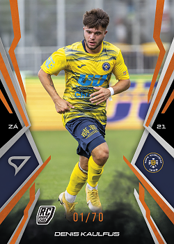 Denis Kaulfus Chrudim SportZoo Chance Narodni Liga 2025/26 Fire Copper /70 #007