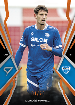 Lukas Havel Taborsko SportZoo Chance Narodni Liga 2025/26 Fire Copper /70 #014