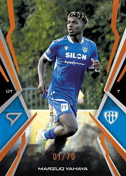 Marzuq Yahaya Taborsko SportZoo Chance Narodni Liga 2025/26 Fire Copper /70 #024