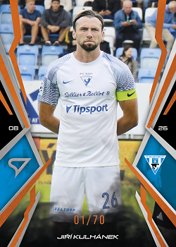 Jiri Kulhanek Vlasim SportZoo Chance Narodni Liga 2025/26 Fire Copper /70 #041