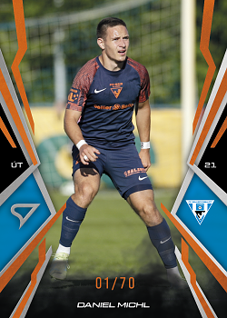 Daniel Michl Vlasim SportZoo Chance Narodni Liga 2025/26 Fire Copper /70 #047