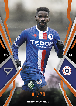 Issa Fomba Artis Brno SportZoo Chance Narodni Liga 2025/26 Fire Copper /70 #064