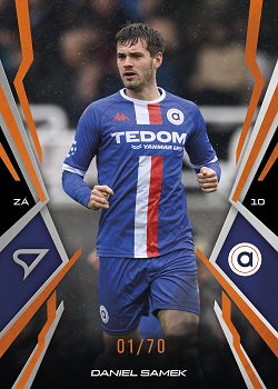 Daniel Samek Artis Brno SportZoo Chance Narodni Liga 2025/26 Fire Copper /70 #066