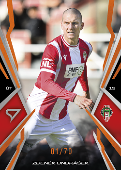 Zdenek Ondrasek 	Viktoria Zizkov SportZoo Chance Narodni Liga 2025/26 Fire Copper /70 #079