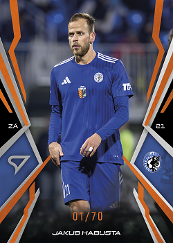 Jakub Habusta Prostejov SportZoo Chance Narodni Liga 2025/26 Fire Copper /70 #108
