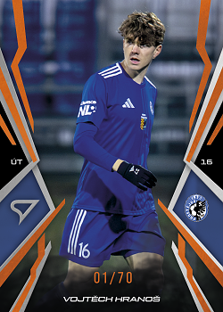 Vojtech Hranos Prostejov SportZoo Chance Narodni Liga 2025/26 Fire Copper /70 #112