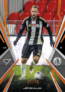Jiri Skalak Ceske Budejovice SportZoo Chance Narodni Liga 2025/26 Fire Copper /70 #144