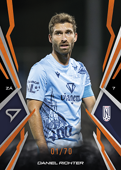 Daniel Richter Usti nad Labem SportZoo Chance Narodni Liga 2025/26 Fire Copper /70 #168