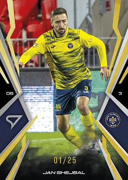 Jan Shejbal Chrudim SportZoo Chance Narodni Liga 2025/26 Lemon Gold /25 #003