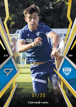 Tomas Hak Taborsko SportZoo Chance Narodni Liga 2025/26 Lemon Gold /25 #020