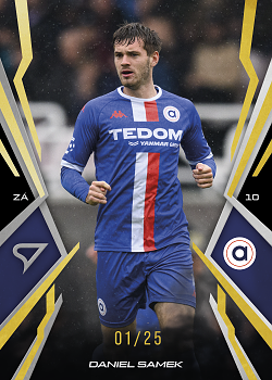 Daniel Samek Artis Brno SportZoo Chance Narodni Liga 2025/26 Lemon Gold /25 #066
