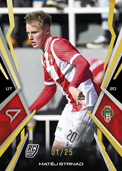 Matej Strnad 	Viktoria Zizkov SportZoo Chance Narodni Liga 2025/26 Lemon Gold /25 #080