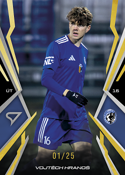 Vojtech Hranos Prostejov SportZoo Chance Narodni Liga 2025/26 Lemon Gold /25 #112