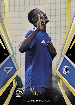 Aliyu Imrana Prostejov SportZoo Chance Narodni Liga 2025/26 Lemon Gold /25 #113