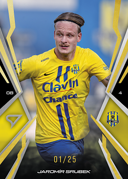 Jaromir Srubek Opava SportZoo Chance Narodni Liga 2025/26 Lemon Gold /25 #119