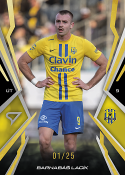 Barnabas Lacik Opava SportZoo Chance Narodni Liga 2025/26 Lemon Gold /25 #124