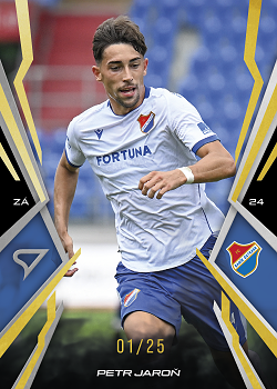 Petr Jaron Banik Ostrava B SportZoo Chance Narodni Liga 2025/26 Lemon Gold /25 #133