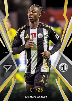 Simon Omon Ceske Budejovice SportZoo Chance Narodni Liga 2025/26 Lemon Gold /25 #141