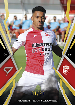 Robert Bartolomeu Kromeriz SportZoo Chance Narodni Liga 2025/26 Lemon Gold /25 #155
