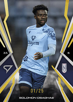Solomon Osaghae Usti nad Labem SportZoo Chance Narodni Liga 2025/26 Lemon Gold /25 #167
