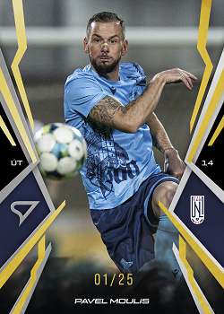 Pavel Moulis Usti nad Labem SportZoo Chance Narodni Liga 2025/26 Lemon Gold /25 #169