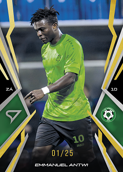 Emmanuel Antwi Pribram SportZoo Chance Narodni Liga 2025/26 Lemon Gold /25 #174