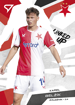 Karel Belzik Slavia Praha B SportZoo Chance Narodni Liga 2025/26 Linked up #LU-27