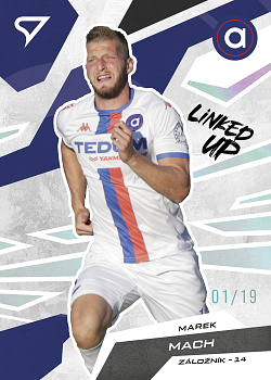 Marek Mach Artis Brno SportZoo Chance Narodni Liga 2025/26 Linked up Storm Silver /19 #LU-18