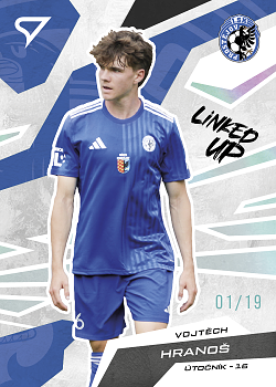 Vojtech Hranos Prostejov SportZoo Chance Narodni Liga 2025/26 Linked up Storm Silver /19 #LU-30