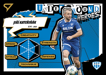 Jiri Katerinak Taborsko SportZoo Chance Narodni Liga 2025/26 Underground Heroes #UH-02