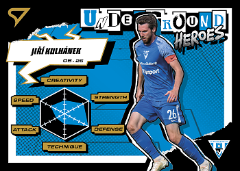 Jiri Kulhanek Vlasim SportZoo Chance Narodni Liga 2025/26 Underground Heroes #UH-04