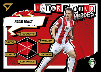 Adam Toula 	Viktoria Zizkov SportZoo Chance Narodni Liga 2025/26 Underground Heroes #UH-11