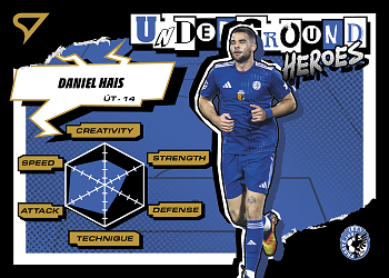 Daniel Hais Prostejov SportZoo Chance Narodni Liga 2025/26 Underground Heroes #UH-15
