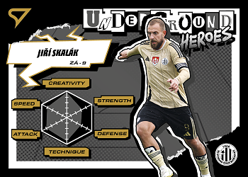 Jiri Skalak Ceske Budejovice SportZoo Chance Narodni Liga 2025/26 Underground Heroes #UH-21