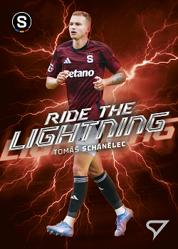 Tomas Schanelec Sparta Praha B SportZoo Chance Narodni Liga 2025/26 Ride the Lightning #RL-04