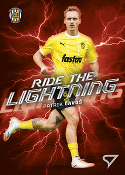 Patrik Cavos Zbrojovka Brno SportZoo Chance Narodni Liga 2025/26 Ride the Lightning #RL-06